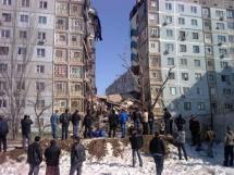 В Астрахани обрушился подъезд десятиэтажного дома