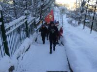 1 Января прошли очередные Русские пробежки
