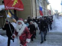 1 Января прошли очередные Русские пробежки