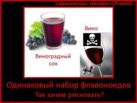 Вино и сок